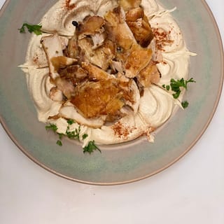 Hummus with Shawarma
