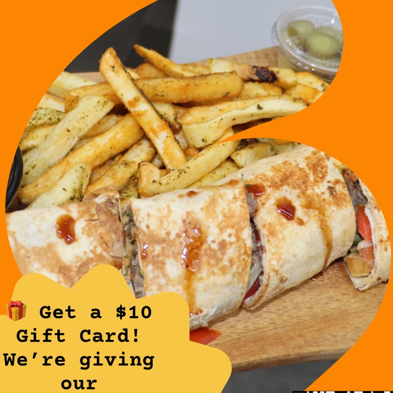 Delicious Shawarma Sandwich