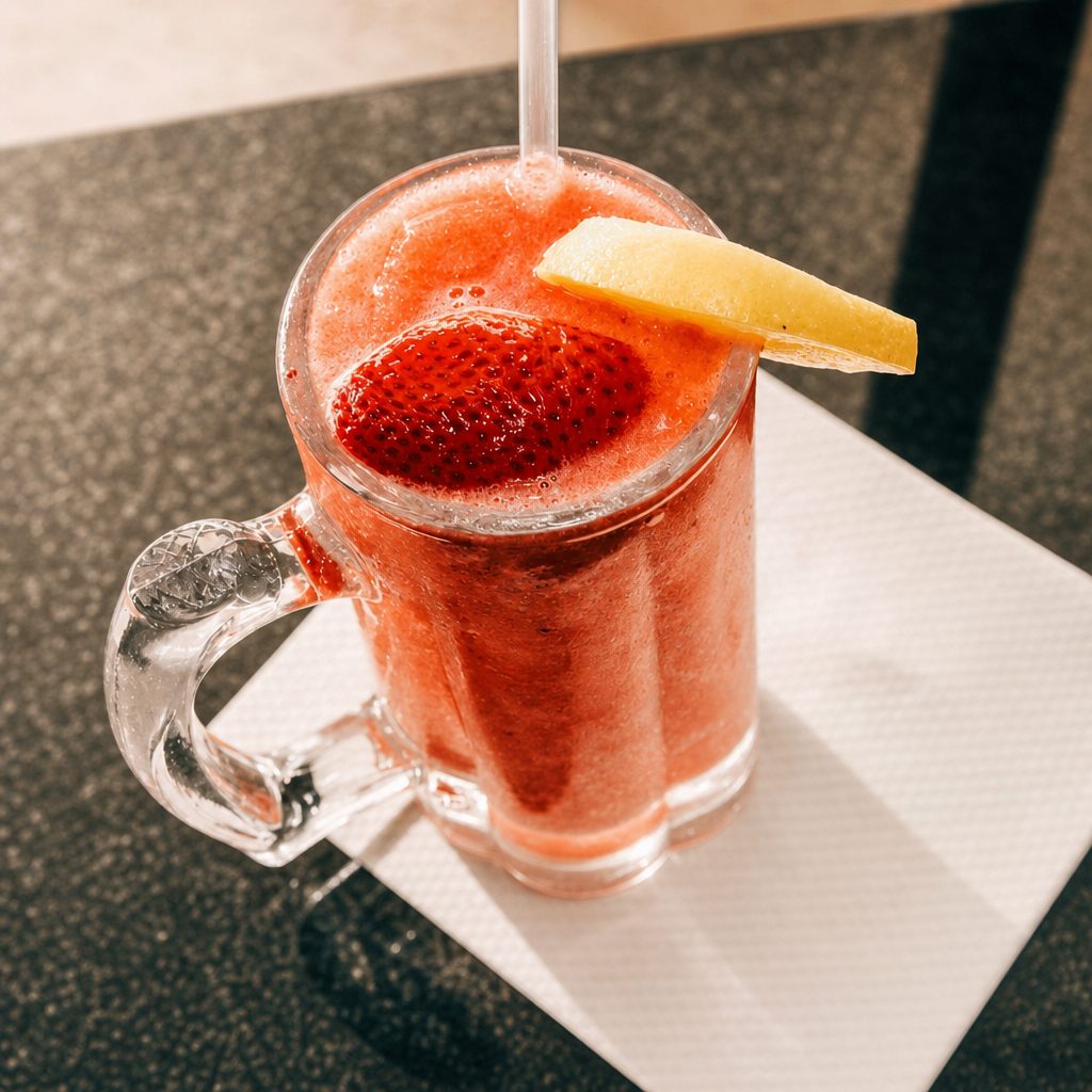 Strawberry Smoothie.