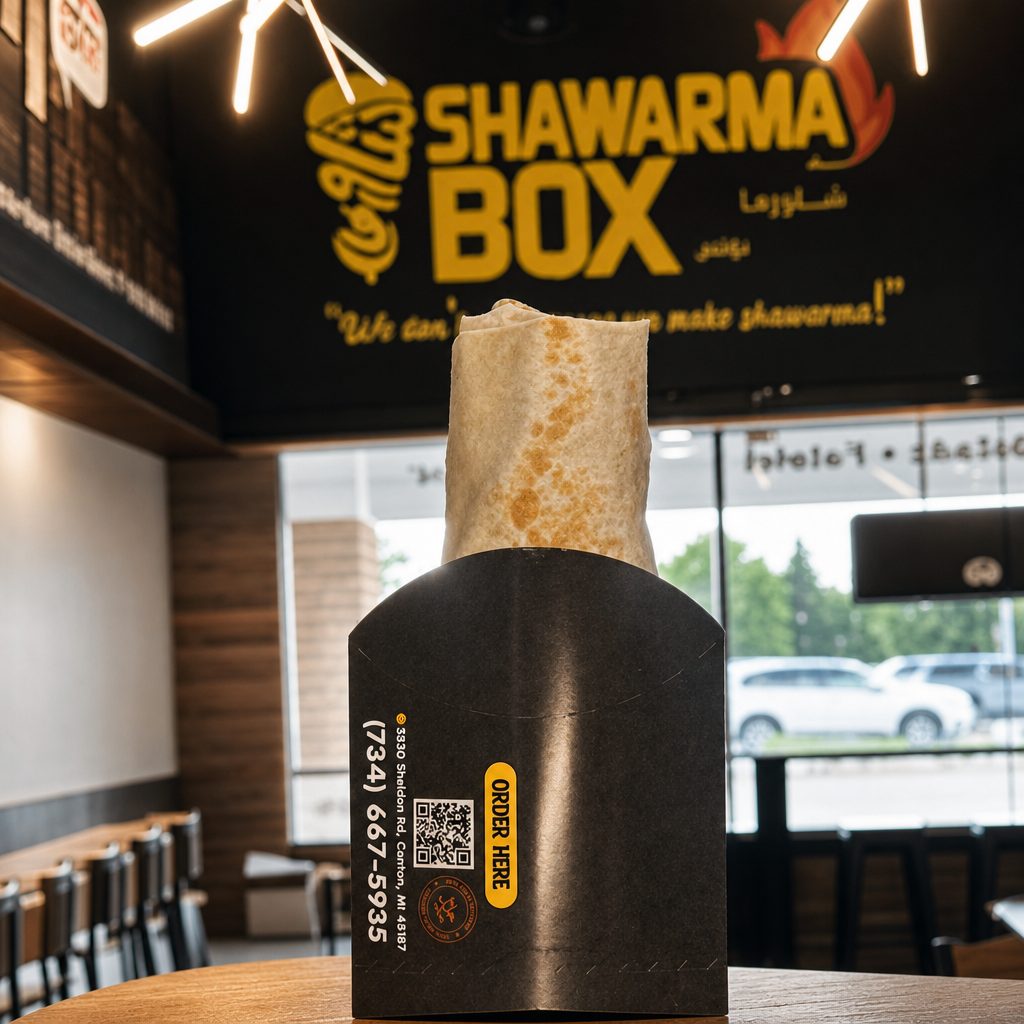 Shish Tawook Sandwich.