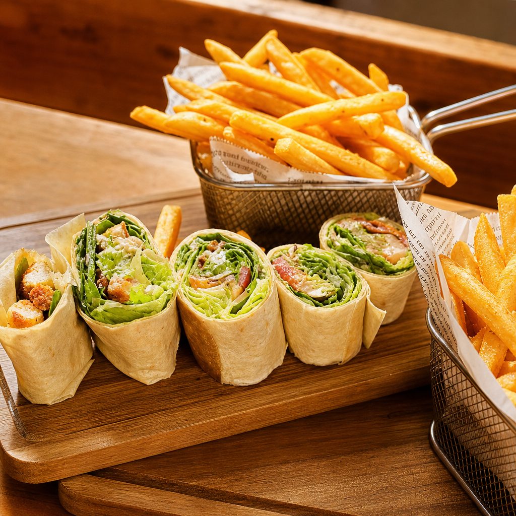 Falafel Sandwich Combo.