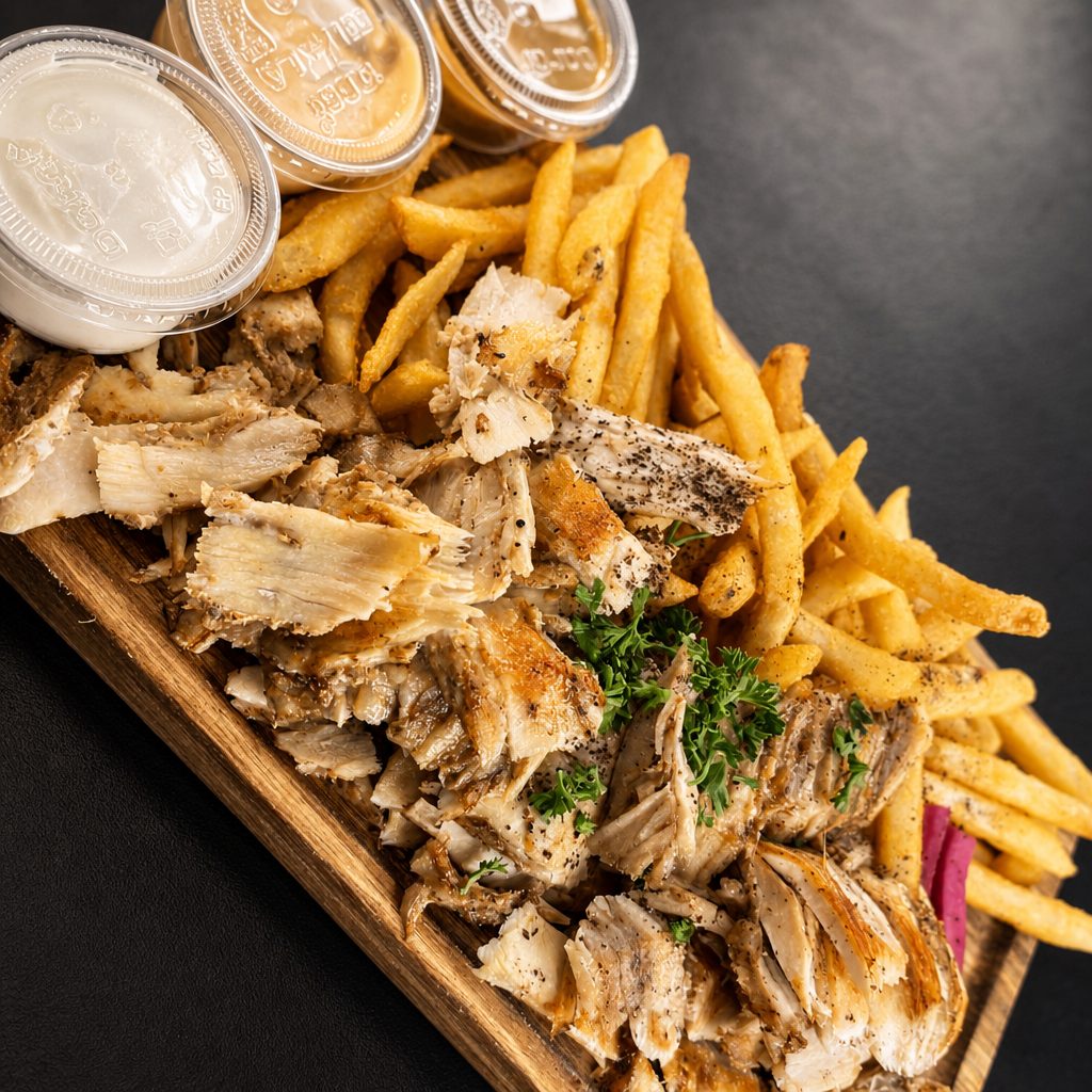 Chicken Shawarma Plate.