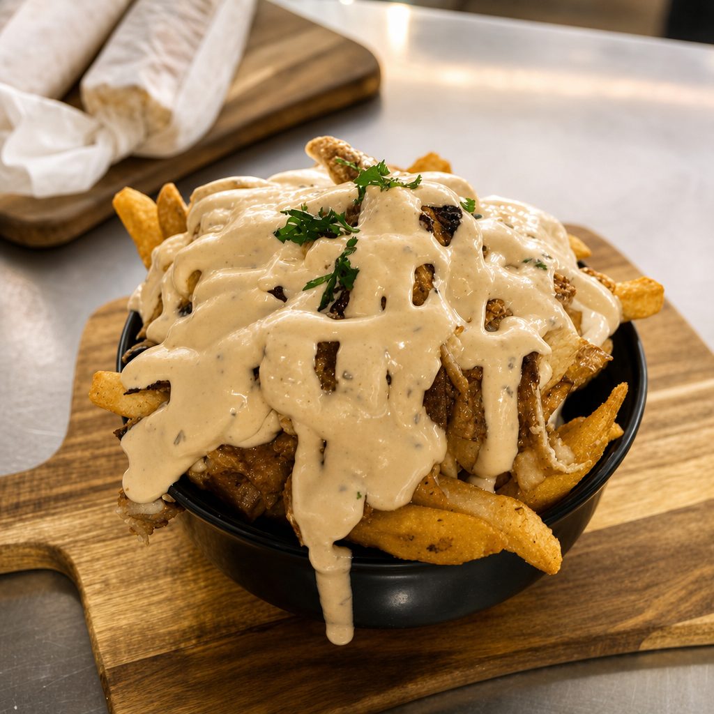 Meat Shawarma Bowl.